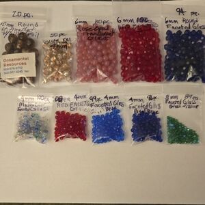 Assorted Glass Beads
